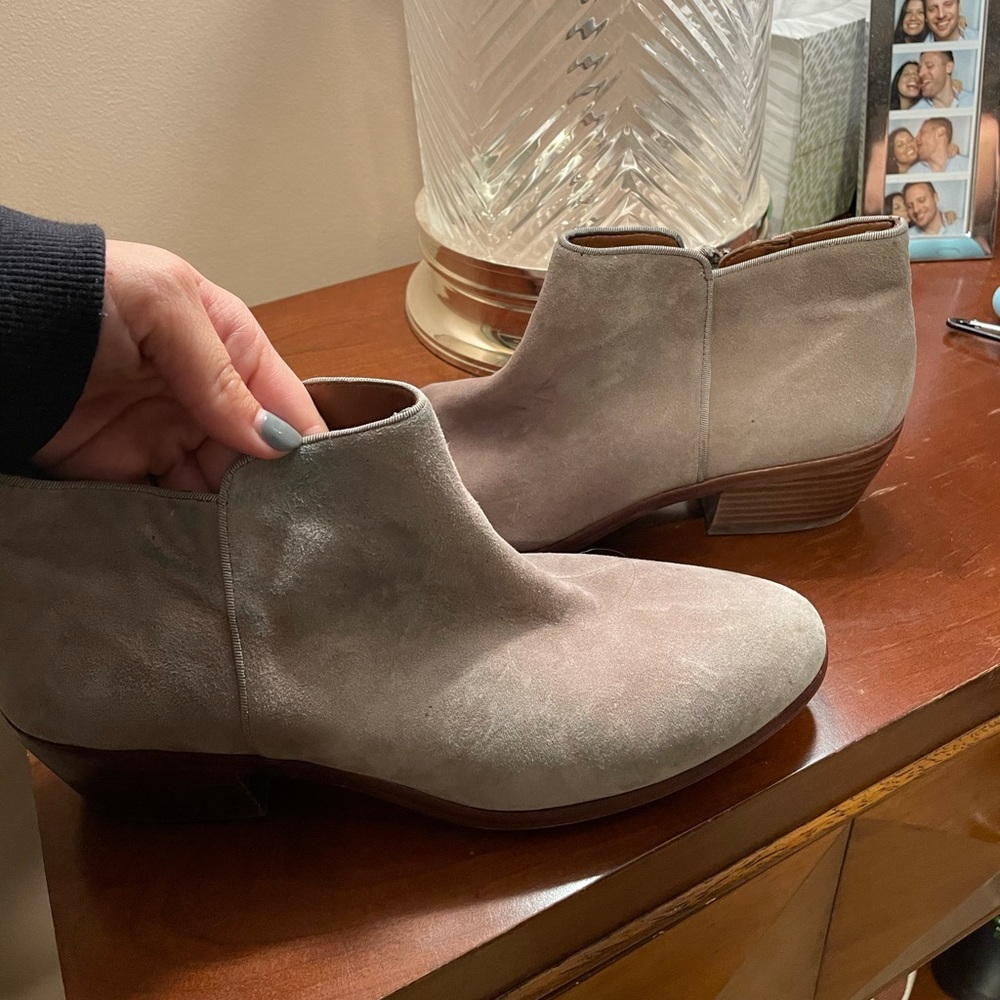 Sam Edelman booties Grey Size 9